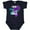 Navy Blue, variant on Inktastic Suicide Prevention I Wear Teal and Purple for My Uncle Boys or Girls Baby Bodysuit