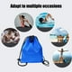 thumbnail image 5 of Mochila Deportiva Impermeable con Cordón | Bolsa de Fitness Multifuncional de Tela Oxford | Bolsa de Viaje Plegable para Baloncesto, Natación, Gimnasio y Actividades Al Aire Libre, 5 of 6