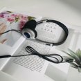 thumbnail image 1 of Auriculares con cable versión mejorada, auriculares con luz retro para fotografía de campus, adecuados para tabletas Apple, computadoras Huawei, etc., 1 of 1