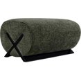 thumbnail image 3 of Meridian Furniture Akira Ottomane Rembourrée Verte, 3 of 7
