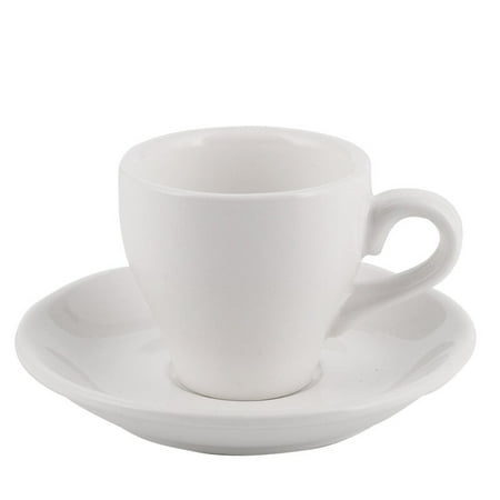 

Ceramic Coffee Mug Set Saucer and Spoon Creative Color Small Espresso Milk Cup Kitchen Drinkware 80ml Gift for Girlfriend