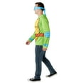 thumbnail image 5 of Teenage Mutant Ninja Turtles Classic Leonardo Costume Top and Mask for Adults by Rubies, Men's Large, 5 of 5