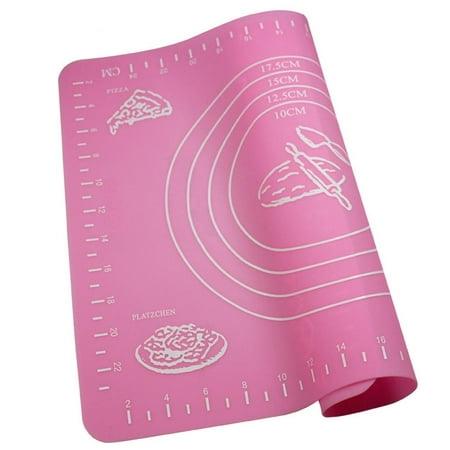 

ACOUTO Baking Mat Cooking Rolling Pad Baking Silicone Kneading Mat Non Stick Dough Rolling Sheet Pad