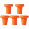 thumbnail image 2 of Ludlz 5Pcs Wine Stopper Good Sealing High Toughness Dust-proof Leak-proof Easy to Open Fresh-keeping Tight Fit Food Grade Bottle Stopper Bar Supply, 2 of 8
