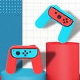 thumbnail image 3 of Empuñaduras de mano para juegos 2 uds. soporte de controlador de mango elástico accesorios de juego portátiles aptos para Switch OLED JShteea El nuevo, 3 of 8