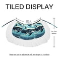 thumbnail image 5 of Whale Beach Skirts Summer Dress Chiffon Women's Casual Polyester Strap Beach Dress for Summer Beach Party, 5 of 6
