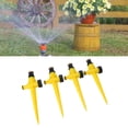 thumbnail image 1 of Aspersor De Agua Giratorio De 4 Piezas, Aspersores De Riego De Jardín Automáticos Eficientes Para Riego De Césped, Patio Y Jardín, 1 of 7