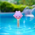 thumbnail image 4 of WFDC Floating Pool Thermometer,Large Display with String Easy to Read,Shatter Resistant,for Water Temperature with String,for Outdoor & Indoor Swimming Pools,Spas,5 ML,1 PCS,Purple Fish, 4 of 5