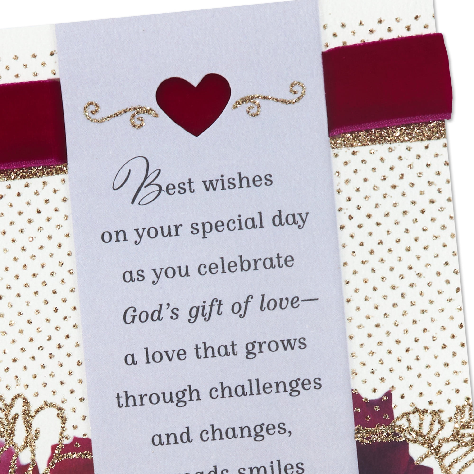 DaySpring Religious Anniversary Card (Love That Grows)