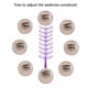 thumbnail image 4 of Vogacara 8 unidades/juego de plantillas para forma a las cejas, reutilizables, lavables, plantillas portátiles, maquillaje, cosméticos plantillas de cejas, 4 of 6