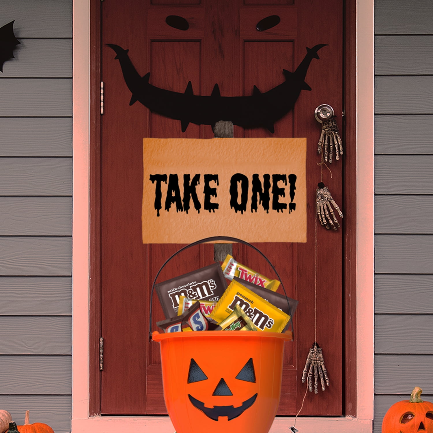 M&M's, Snickers, Twix & More Halloween Candy - 160 Bulk Bag