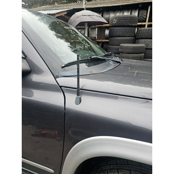 7" inch Short Black Rubber Spiral Antenna Mast Radio AMFM for DODGE DURANGO 1998-2009