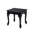 thumbnail image 3 of Furniture of America 3 Piece Chesapeake Table Set, Black, 3 of 4