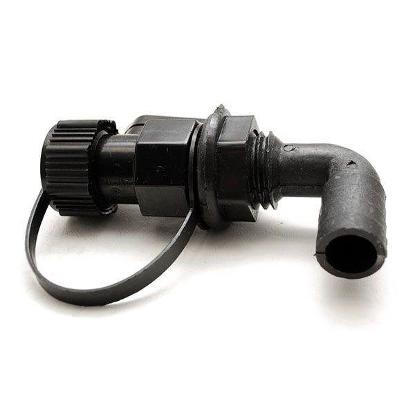 Princecraft Black 90 degree Wash Down Boat Fitting