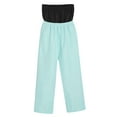 thumbnail image 5 of Haitryli Girls Waterproof Windproof Snow Pants Winter Snowboarding Pants Elastic Waist Hiking Trousers Light Green 14, 5 of 7