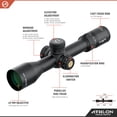 thumbnail image 5 of Athlon Optics Helos BTR GEN2 2-12x42 Riflescope AHMR2 FFP IR MIL Reticle, 5 of 7