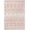 Pink, variant on Well Woven Tribal Diamond Stripes Shag Blush Pink Cozy 1" Thick Runner Rug (2'7" x 9'10")