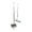 🥑 White_Hot#1818, variant on 3-Piece Rotating Broom and Dustpan Set with Soft Bristles and Foldable Storage for Home Cleaning