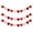 Red, Rose, Light Pink, variant on Felt Heart Garland for Valentines Day Decor - Pack of 30, Red, Rose, Light Pink Heart Banner Garland For Valentines Day Decoration