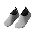 thumbnail image 3 of LTTVQM Water Shoes for Women Men Quick Dry Barefoot Aqua Socks for Swim Beach Yoga Surf Exercise Trendy Lightweight Workout Slip on Shoes Gray 36(US-5.5), 3 of 4