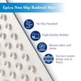 thumbnail image 2 of Alfombra de baño Epica de goma antideslizante para bañera, ducha y seguridad para bebés, 2 of 6
