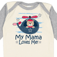 thumbnail image 4 of Inktastic My Mama Loves Me Boys Helicopter Boys Long Sleeve Baby Bodysuit, 4 of 5
