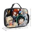 thumbnail image 2 of My Hero Academia Poster Portable Insulated Lunch Bag Lunch Box Bento Bag Picnic Bag Detachable Meal Bag Reusable Lunchbag, 2 of 8