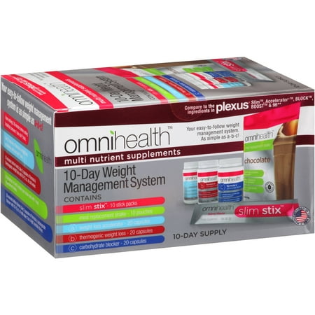 omnihealth 10-Day Weight Management System, 80 Ct