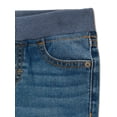 thumbnail image 3 of Wonder Nation Girls Rib Denim Shorts, Sizes 4-18 & Plus, 3 of 3