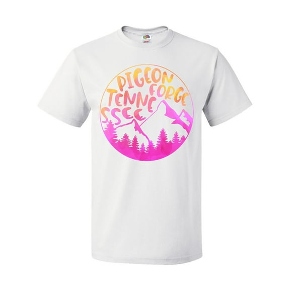 Inktastic Pigeon Forge, Tennessee- Mountains in Sunrise Colors T-Shirt