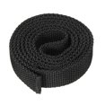 thumbnail image 1 of Unique Bargains 0.8' ID 3.3FT Nylon Protective Hose Sleeve, Cable Cover Sheath Protection, Black, 1 of 4