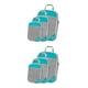 thumbnail image 1 of Billuyoard Compression Packing Cubes Lightweight Accessing Items Easily Breathable Azul cielo 3 piezas 2piezas, 1 of 4