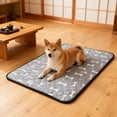thumbnail image 5 of Hometravel Washable Pet Pee Pad, Reusable Absorbent Waterproof Training Mat, Grey Bone Pattern Pad for Dog, Cat, Small Animal Care and Housebreaking, 5 of 5