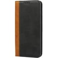thumbnail image 6 of for Samsung Galaxy S10 Wallet Case,Premium PU Leather Flip Folio Case with Card Slot,Kickstand Holder Magnetic Closure [TPU Shockproof Interior Protective Case] for Galaxy S10,Black+Khaki, 6 of 16