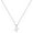 H, variant on Jewelry Initial Pendant Necklace for Men Womens, 925 Sterling Silver Letter Capital Necklace Alphabets from A-Z Figaro Chain Necklace