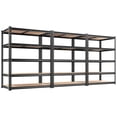 thumbnail image 1 of Storage Shelves REIBII, estantería de garaje de 5 niveles, 2400 libras, paquete de 3, 1 of 9
