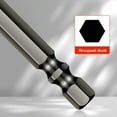 thumbnail image 3 of Beisidaer 6-12mm Multifunction Drill Bit Eccentric Drill Crooked Head for Drilling Tile, 3 of 8