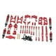 thumbnail image 1 of Shaker de Lata 800ml y 500ml Yotijar Set Bar Equipo de cóctel Plata rojo, 1 of 3