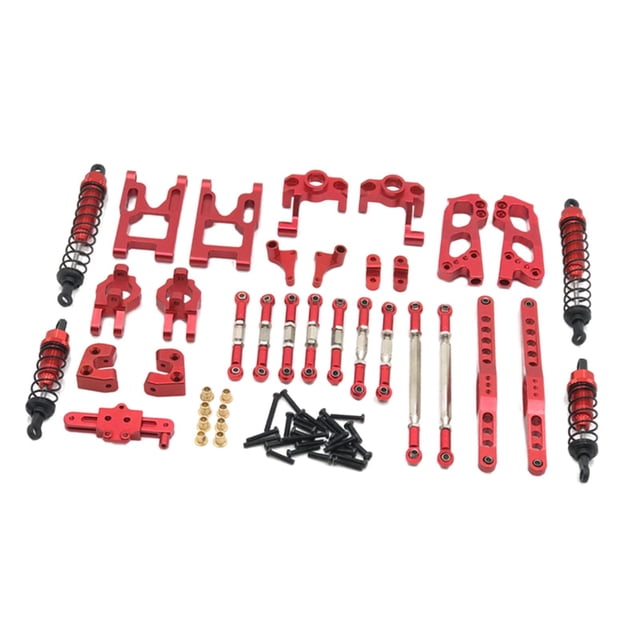 Piezas de actualización Zulema 30x Wltoys 12428 12423 1/12 Rojo