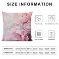 thumbnail image 5 of PHYHOO  Pillowcase with Hidden Zipper Romantic Flowers Throw Cushion Covers Square Pillow Case Home Decorative for Sofa Room Car Size, 5 of 5