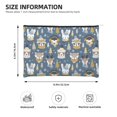 thumbnail image 3 of Cauagu Winter Animal Friends for Tyvek Makeup Bag,Reusable Travel Cosmetic Bag Women Organizer Toiletry Bag Birthday,Gifts for Women Girlfriend Mom Teacher 6.5’’*8.9’’, 3 of 7