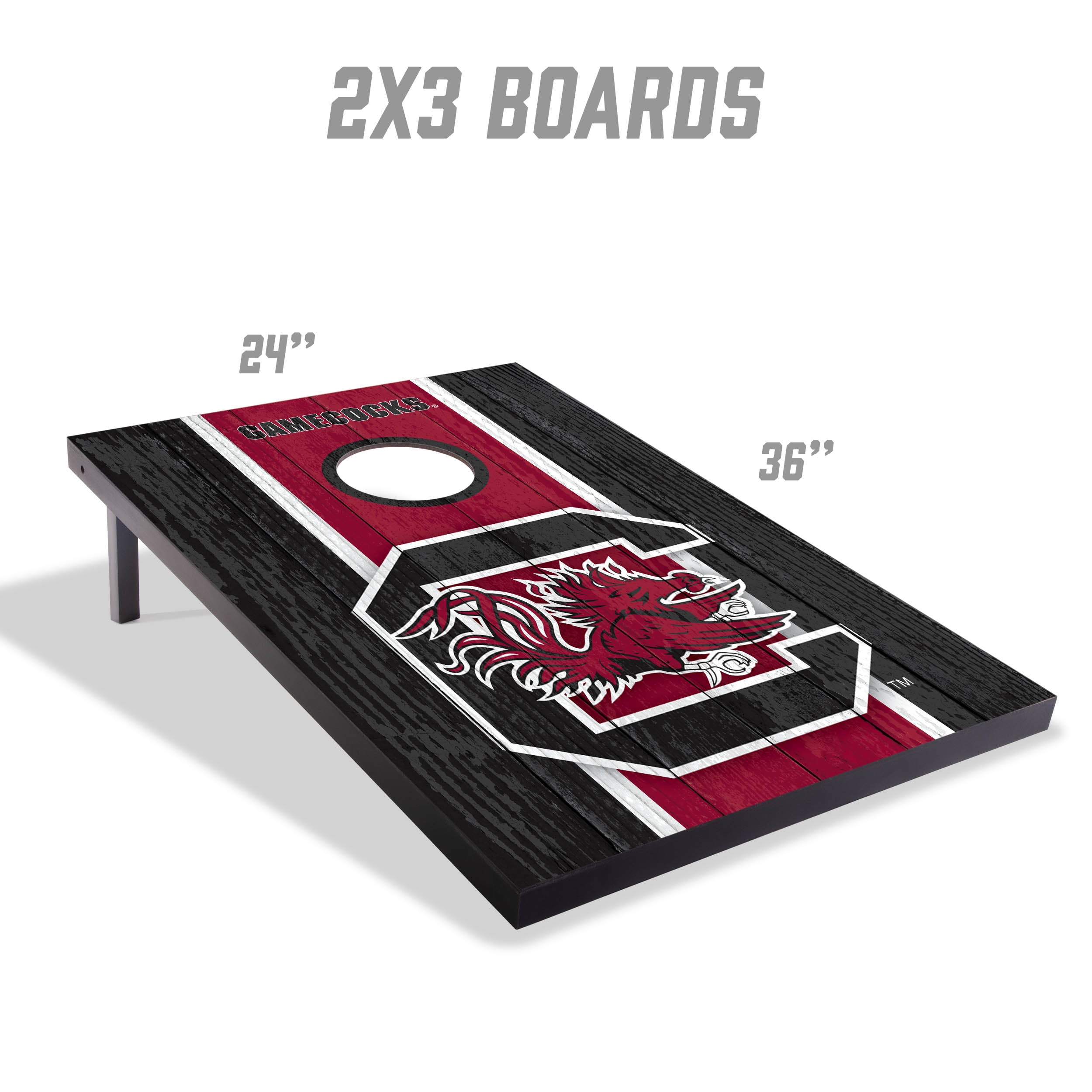 S Carolina Gamecocks 2x3 MDF Cornhole Game Set