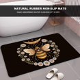 thumbnail image 5 of Diatomaceous Earth Bath Mat,Flowers and Bees Non-Slip Volume Super Absorbent Fast Drying for Bathroom Kitchen Door mat,Eco-Friendly Easy to Clean 20×31Inch(50 * 80cm), 5 of 6