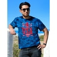 thumbnail image 2 of 4Th Of July Usa Tie Dye Crystal Men -Image by Shutterstock, Male Medium, 2 of 4