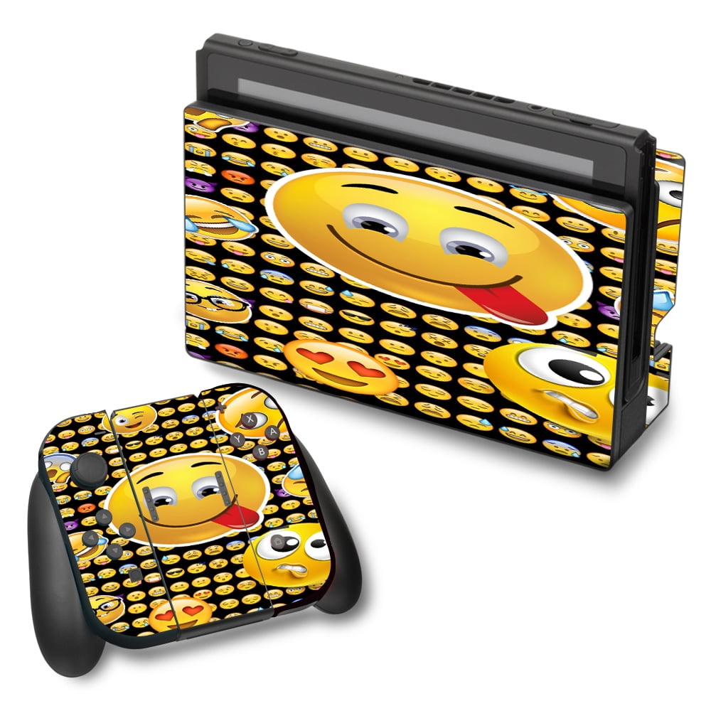 Skins Decals For Nintendo Switch Vinyl Wrap / Silly Emojis