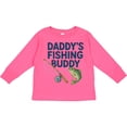 thumbnail image 3 of Inktastic Daddy's Fishing Buddy Graphic Boys or Girls Long Sleeve Toddler T-Shirt, 3 of 5