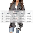 thumbnail image 4 of Lutiedan Halloween Cardigan for Women Pumpkin Cat Scary Graphic Cardigan Long Sleeve Open Front Knitted Sweater Coat,Gray, 4 of 7