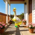 thumbnail image 3 of Ouuluon Porch Goose Outfits Cute Decorative Clothing Set, 23 inch Garden Statue Wearable Outfit for Outdoor Yard Decor, 3 of 6