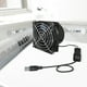 thumbnail image 4 of Extractor de aire USB pequeño y sencillo extractor de campana de cocina con ventilador de conducto de 1M, 4 of 6