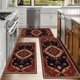 thumbnail image 6 of Kitchen Rugs Sets of 3 Non Slip Washable Kitchen Mats for Floor, Waterproof Kitchen Runner Rug, Floor Mat Carpet for Entryway, Laundry, Sink, Hallway, Bathroom, 6 of 10